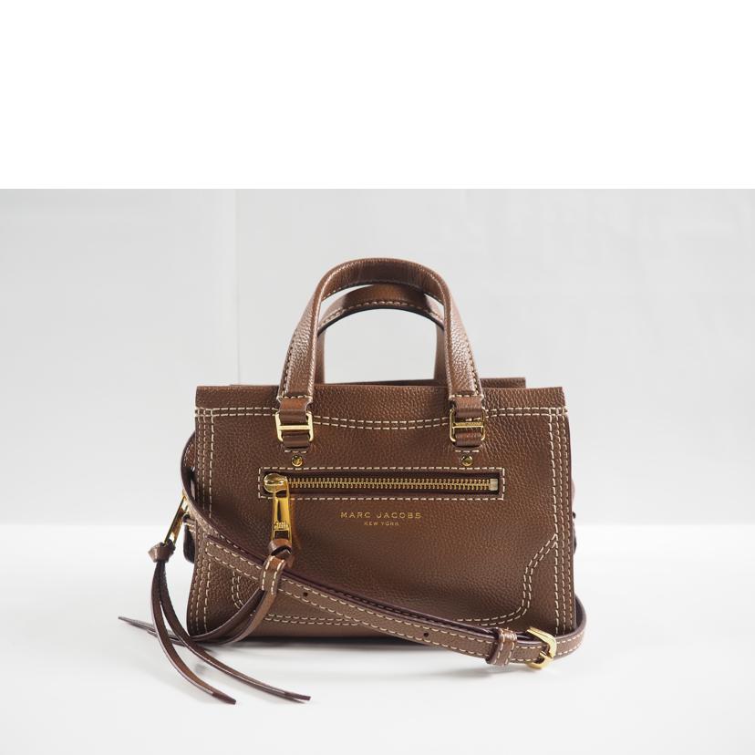 ＭＡＲＣ　ＪＡＣＯＢＳ マークジェイコブス/２ｗａｙバッグ／クルーザーレザー／茶/M0015022 900//ABランク/79