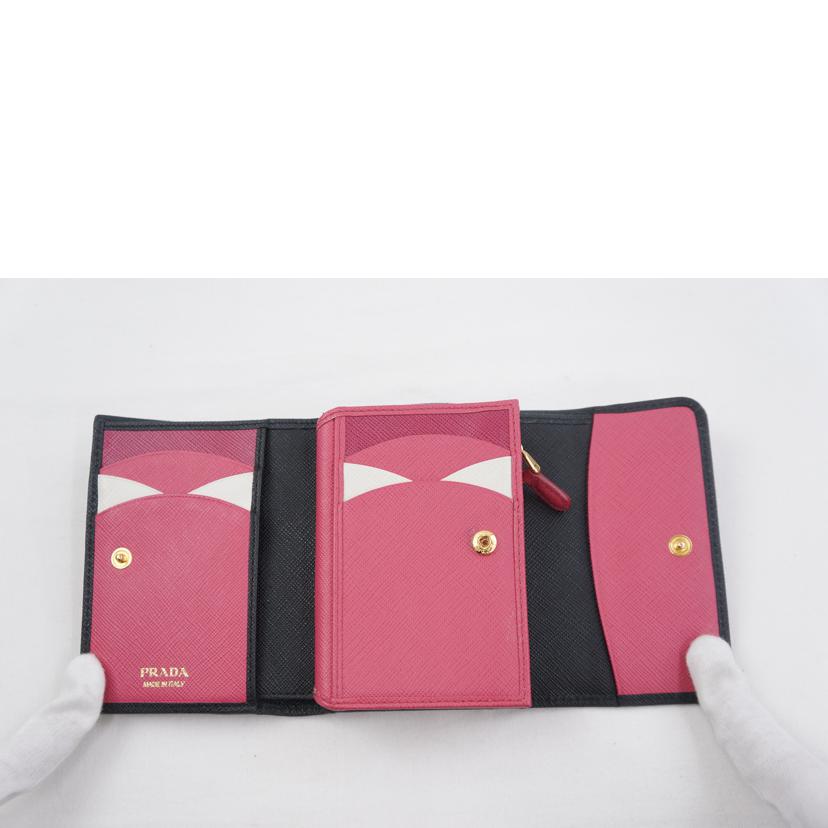 ＰＲＡＤＡ プラダ/サフィアーノコンパクトウォレット//ABランク/67