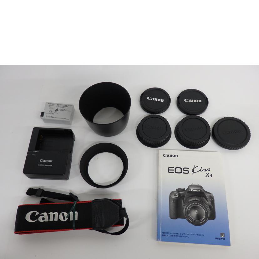 Canon キヤノン EOS kiss X4 ダブルレンズセット キヤノン Canon EOS