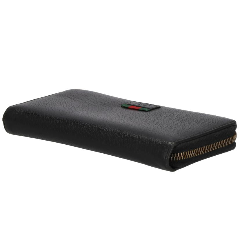 ＧＵＣＣＩ グッチ/ウェブシェリーラインラウンドファスナー財布/435298//041**/ABランク/05