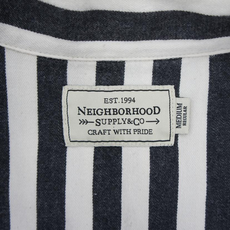 ＮＥＩＧＨＢＯＲＨＯＯＤ NEIGHBORHOOD/ＮＥＩＧＨＢＯＲＨＯＯＤ　ストライプシャツ/s//ABランク/75