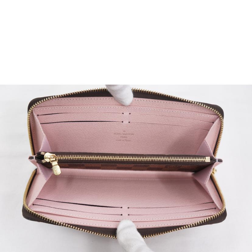 ルイ ヴィトン◎ポルトフォイユ クレマンス ダミエ エベヌ ローズバレリーヌ 茶 LV ルイヴィトン/ブランドバッグ・小物｜REXT ONLINE 公式通販サイト