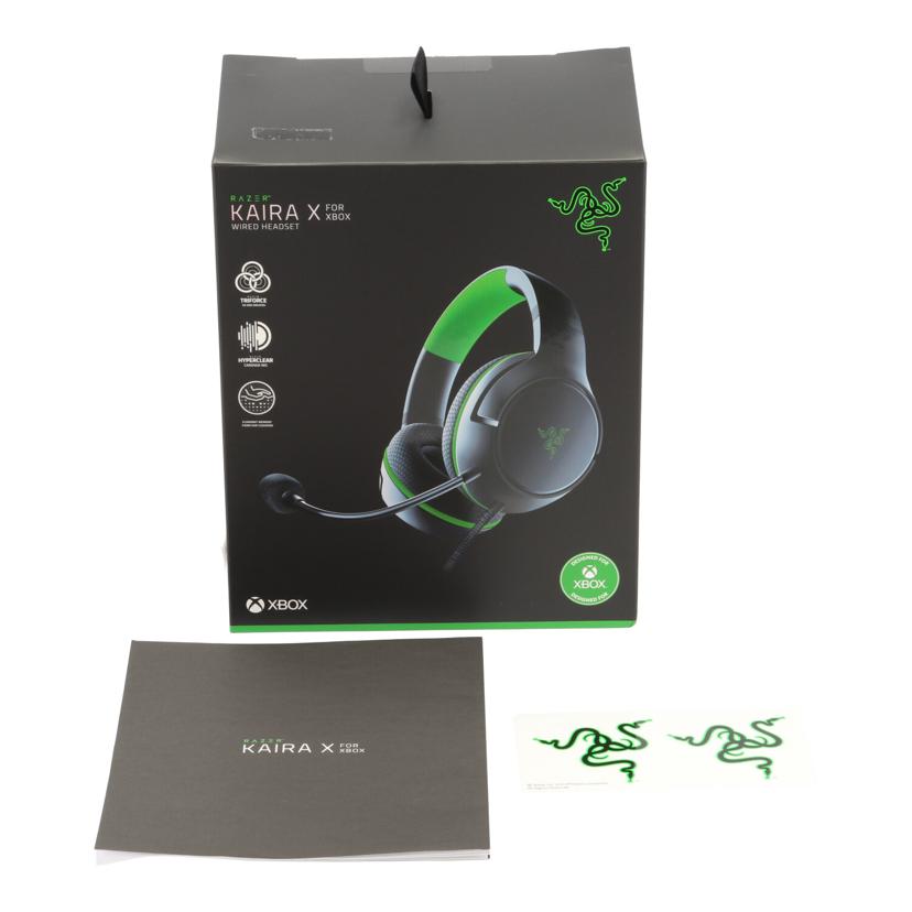 ＲＡＺＥＲ レイザー/ヘッドセット/KAIRA X//HN2130D19404679/Bランク/64