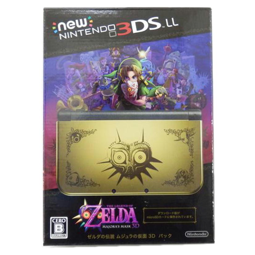 ＮＩＮＴＥＮＤＯ 任天堂/ｎｅｗ３ＤＳＬＬ本体／ムジュラ３Ｄパック/RED-S-DBDA//QJH105132927/Sランク/88