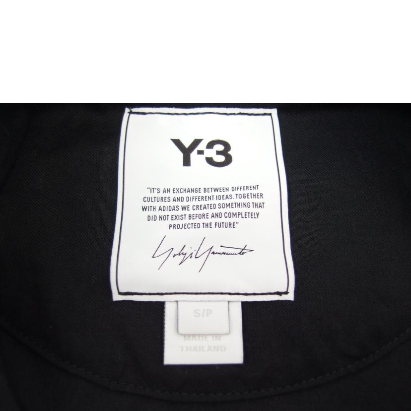 Ｙ－３/Ｙ－３　ａｄｉｄａｓ　ＹＯＵＪＩ　ＹＡＭＡＭＯＴＯ　Ｗ　ＣＬＡＳＳＩＣ　ＴＡＩＬＯＲＥＤ　　ＳＳ　ＴＥＥ　　ブラック　　サイズＳ/GK4468//ABランク/83