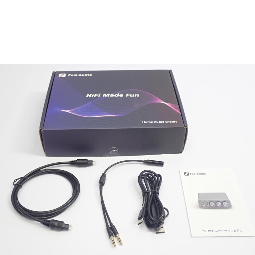 Ｆｏｓｉ　Ａｕｄｉｏ Fosi Audio/ヘッドホンアンプ/K5 Pro//Bランク/62