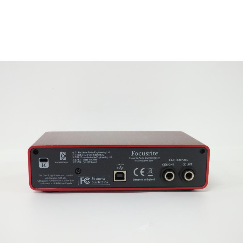 FOCUSRITE フォーカスライト/楽器｜REXT ONLINE 公式通販サイト