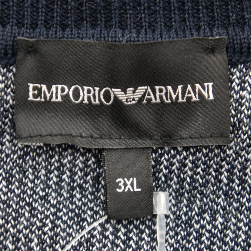 ＥＭＰＯＲＩＯ　ＡＲＭＡＮＩ エンポーリオアルマーニ/クルーネックニット/6H1MTA//Sランク/05