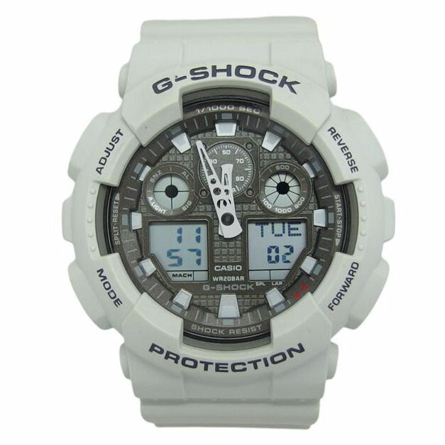 ＣＡＳＩＯ　 カシオ/Ｇ－ＳＨＯＣＫデジアナウォッチ／クォーツ／ブリザードホワイト/GA-100LG-8A//ABランク/04
