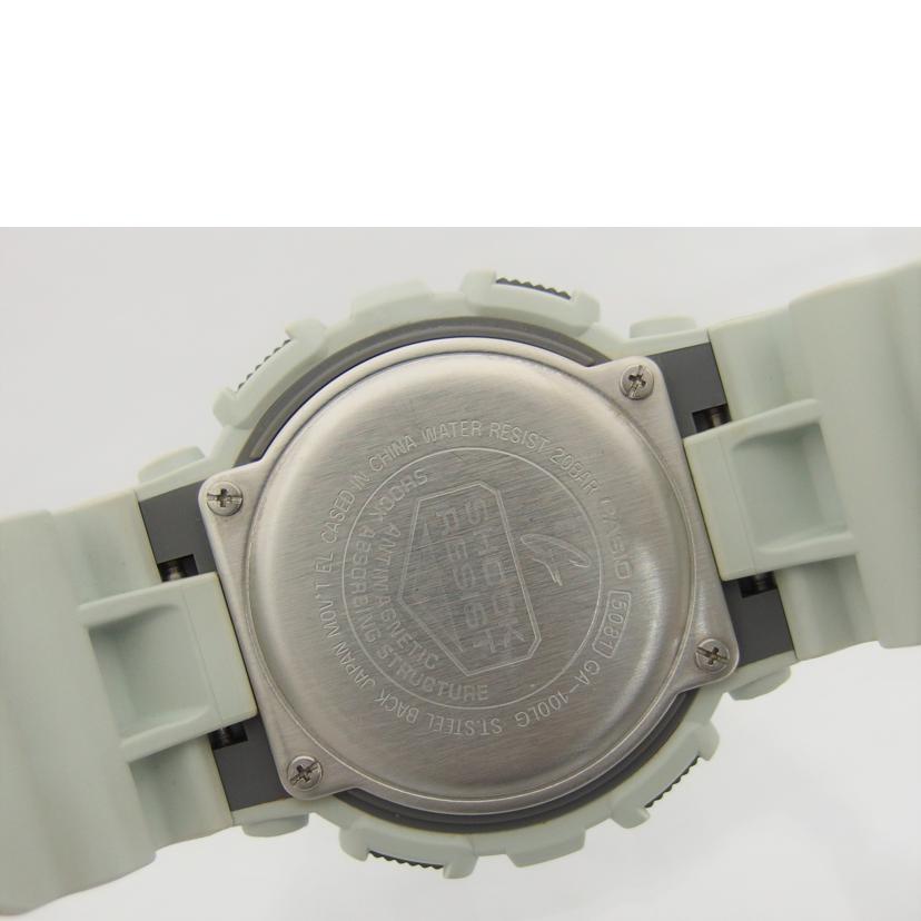 ＣＡＳＩＯ　 カシオ/Ｇ－ＳＨＯＣＫデジアナウォッチ／クォーツ／ブリザードホワイト/GA-100LG-8A//ABランク/04