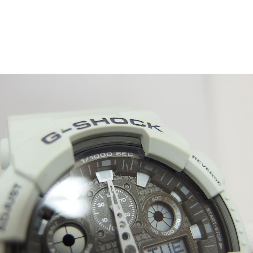ＣＡＳＩＯ　 カシオ/Ｇ－ＳＨＯＣＫデジアナウォッチ／クォーツ／ブリザードホワイト/GA-100LG-8A//ABランク/04