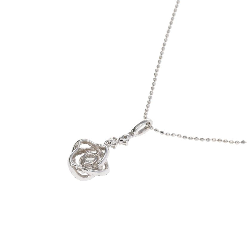 /　Ｋ１８ＷＧダイヤネックレス０．３３／ＦＤｃｔ//Aランク/75