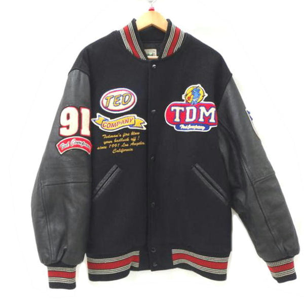 Ted Company レザースリーブ スタジャン Ted Company レザースリーブ スタジャン