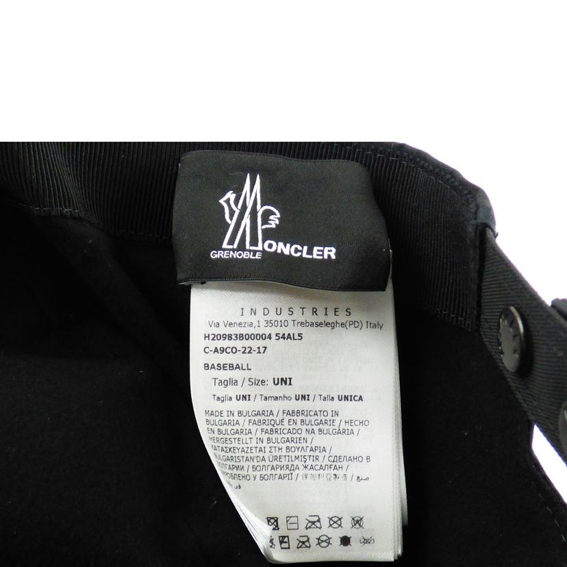 ＭＯＮＣＬＥＲ モンクレール/ベースボールキャップ/H2 098 3B00004 54AL5//77632831WDUU/Aランク/64