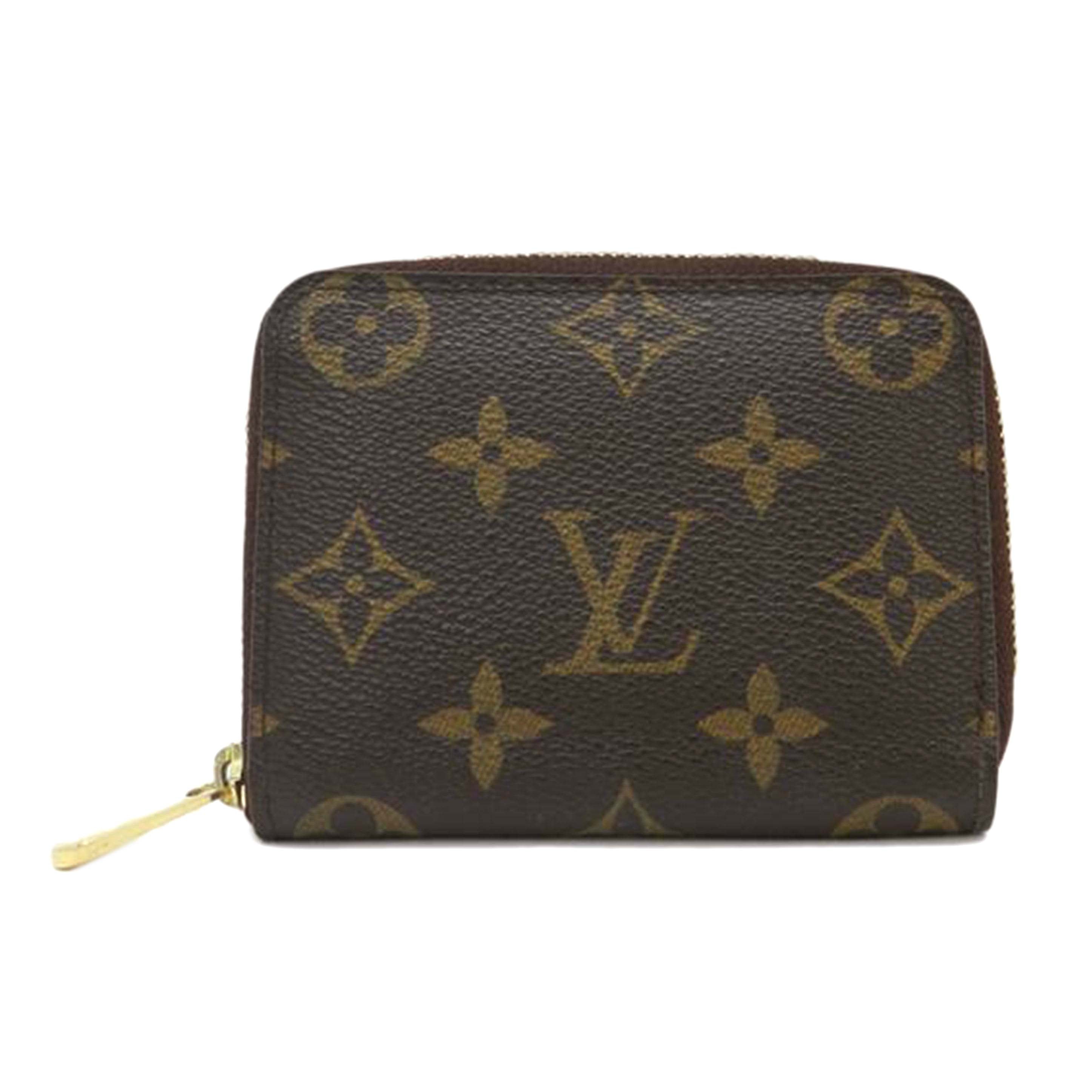 ＬＯＵＩＳ　ＶＵＩＴＴＯＮ ルイヴィトン　コインケース　茶　メンズ　レディース/ジッピーコインパース／モノグラム/M60067//SN2122/Aランク/69