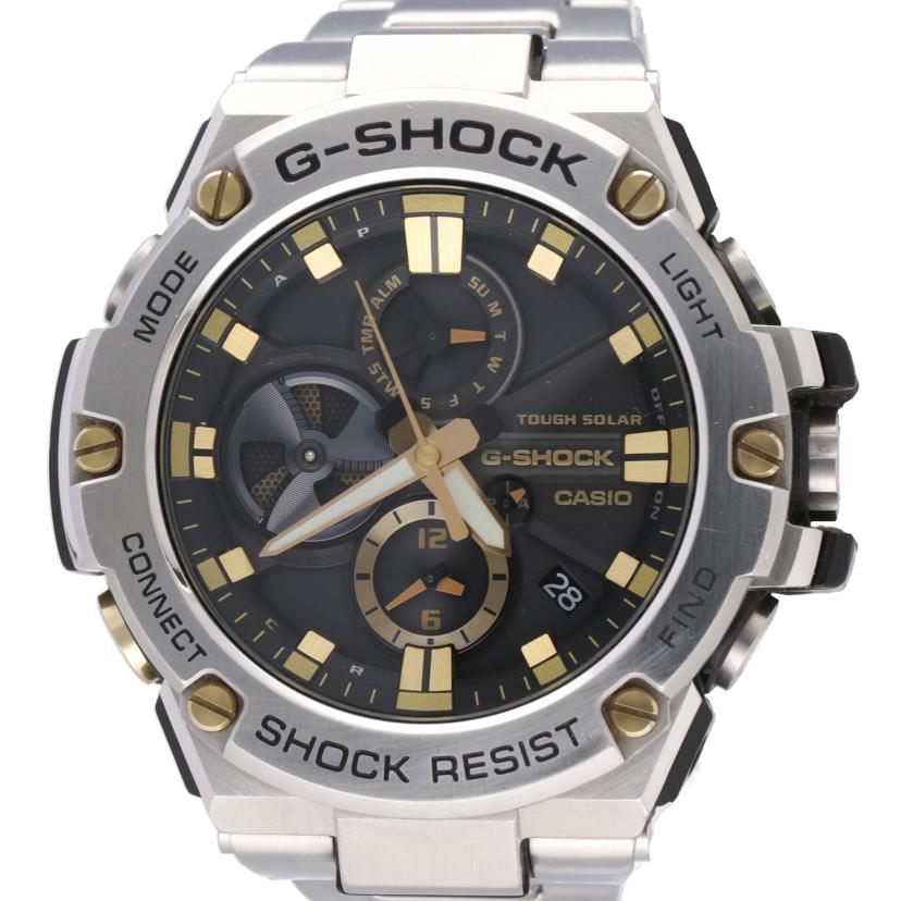 ＣＡＳＩＯ カシオ　電波ソーラー/Ｇ－ＳＨＯＣＫ／Ｇ－ＳＴＥＥＬ／Ｂｌｕｅｔｏｏｔｈ/GST-B100D-1A9JF//2017DJ2682/ABランク/75