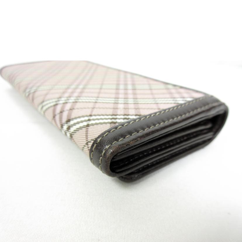 ＢＵＲＢＥＲＲＹ/ＢＬＵＥＬＡＢＥＬ　ノヴァチェック長財布//ABランク/70