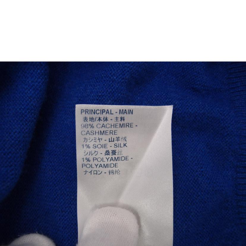 ＬＯＵＩＳ　ＶＵＩＴＴＯＮ ルイヴィトン　カシミア98％　セーター　青　メンズ　/クルーネックニット／ブルー／Ｍ/RM201Q JZE HHN42W//ABランク/69