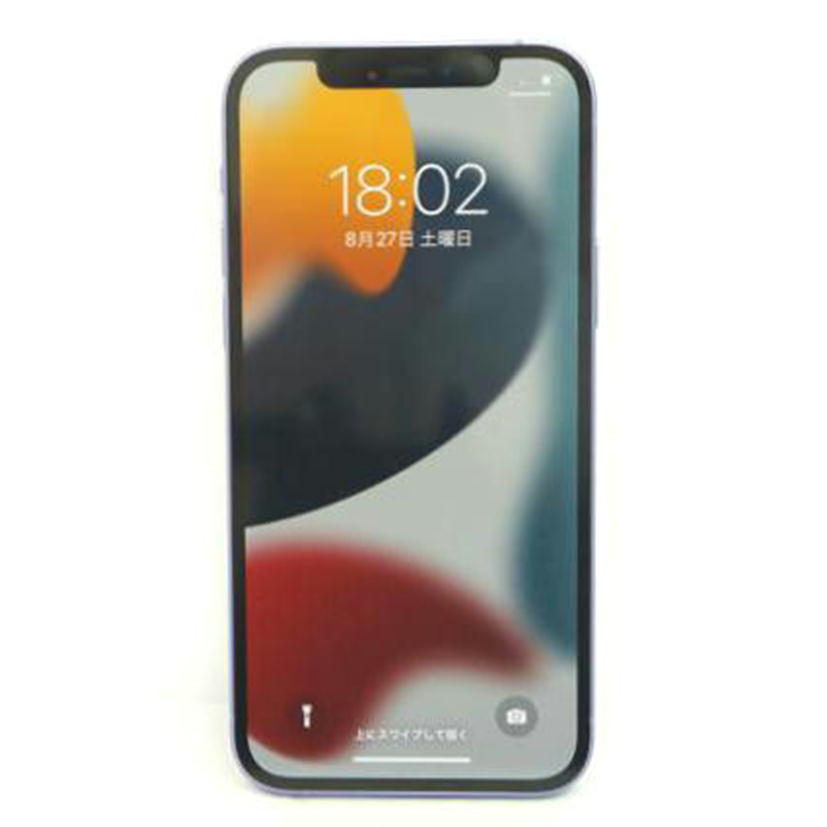 ａｐｐｌｅ アップル/ｉＰｈｏｎｅ　１２　６４ＧＢ/MJNH3J/A//DXV02T0JYY/Aランク/09