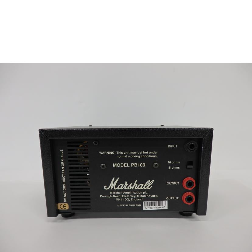 Ｍａｒｓｈａｌｌ マーシャル/アッテネーター/PB-100//M-1997-46-2685/Bランク/72