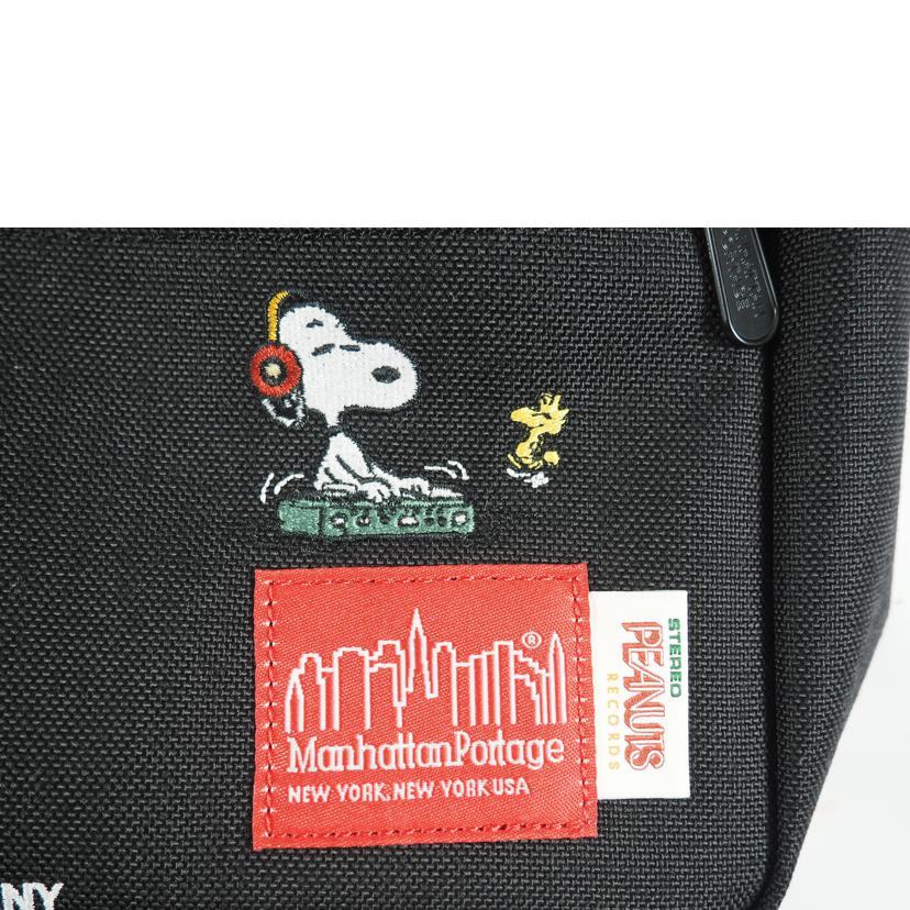 Ｍａｎｈａｔｔａｎ　Ｐｏｒｔａｇｅ マンハッタンポーテージ/Ｍａｎｈａｔｔａｎ　Ｐｏｒｔａｇｅ×ＰＥＡＮＵＴＳ　　ショルダーバッグ　ヴィンテージピーナッツ//SAランク/79