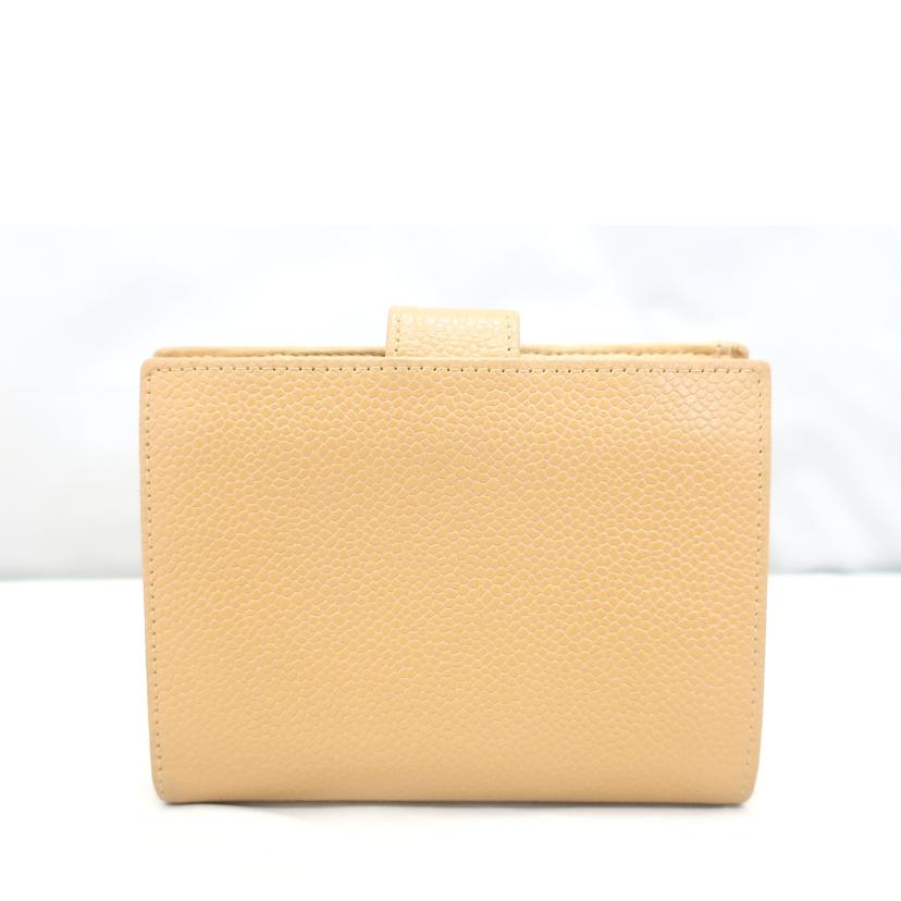 ＣＨＡＮＥＬ/二つ折り財布　ベージュ系//8654070/ABランク/65