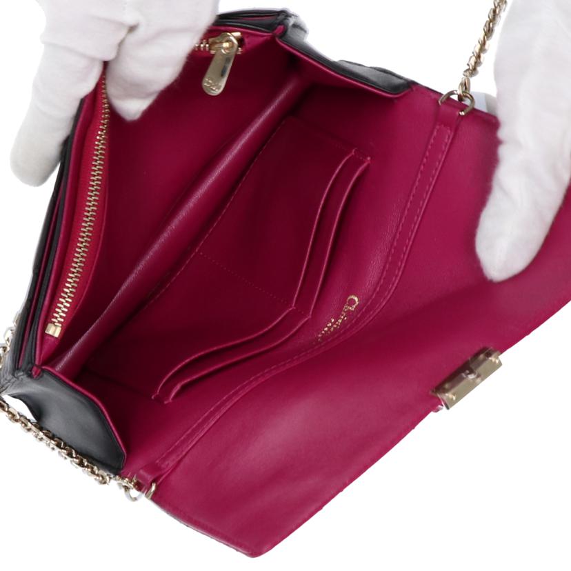 Ｃ．Ｄｉｏｒ クリスチャンディオール/カナージュチェーンウォレット//Aランク/75