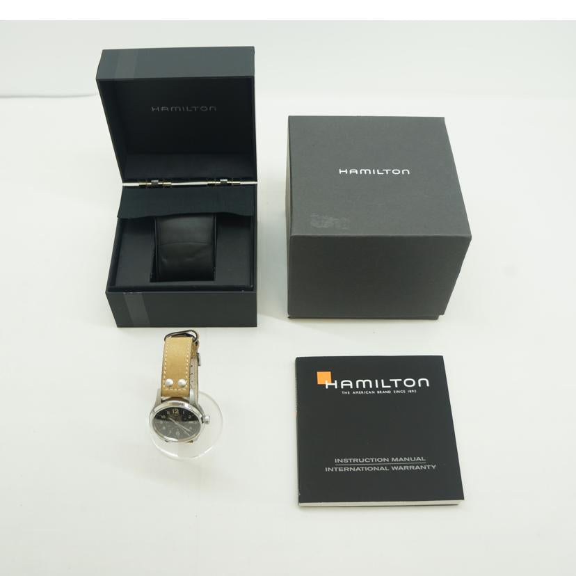 ＨＡＭＩＬＴＯＮ ハミルトン/カーキ　フィールド/H705950//H600705117/ABランク/09
