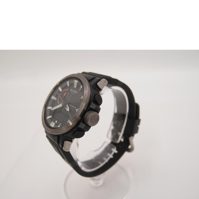 ＣＡＳＩＯ カシオ　腕時計　クレイマーライン　気圧　高度　方位　計測/ＰＲＯ　ＴＲＥＫ／トリプルセンサー／電波ソーラー/PRW-60Y-1AJF//Aランク/69