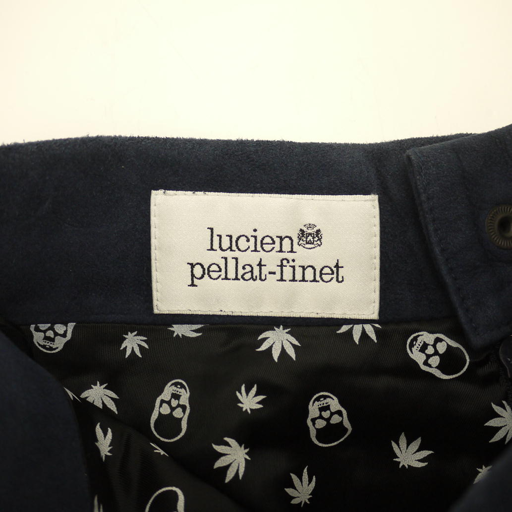 lucien pellat-finet(ルシアン　ペラ　フィネ)/レザースカート/XS/ABランク/69