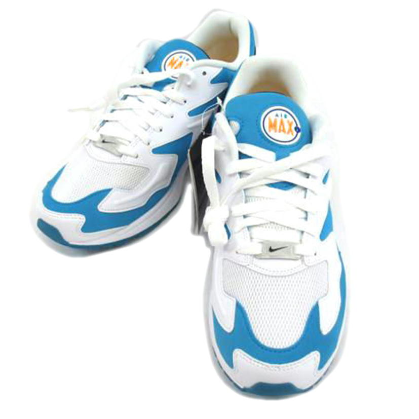 ＮＩＫＥ ナイキ/ＡＩＲ　ＭＡＸ２　ＬＩＧＨＴ／ＷＨＩＴＥ／ＢＬＡＣＫ－ＢＬＵＥ　ＬＡＧＯＯＮ/AO1741-100//SAランク/06