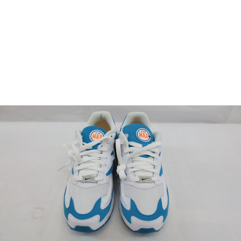 ＮＩＫＥ ナイキ/ＡＩＲ　ＭＡＸ２　ＬＩＧＨＴ／ＷＨＩＴＥ／ＢＬＡＣＫ－ＢＬＵＥ　ＬＡＧＯＯＮ/AO1741-100//SAランク/06