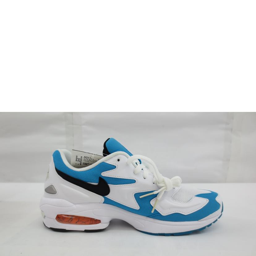 ＮＩＫＥ ナイキ/ＡＩＲ　ＭＡＸ２　ＬＩＧＨＴ／ＷＨＩＴＥ／ＢＬＡＣＫ－ＢＬＵＥ　ＬＡＧＯＯＮ/AO1741-100//SAランク/06