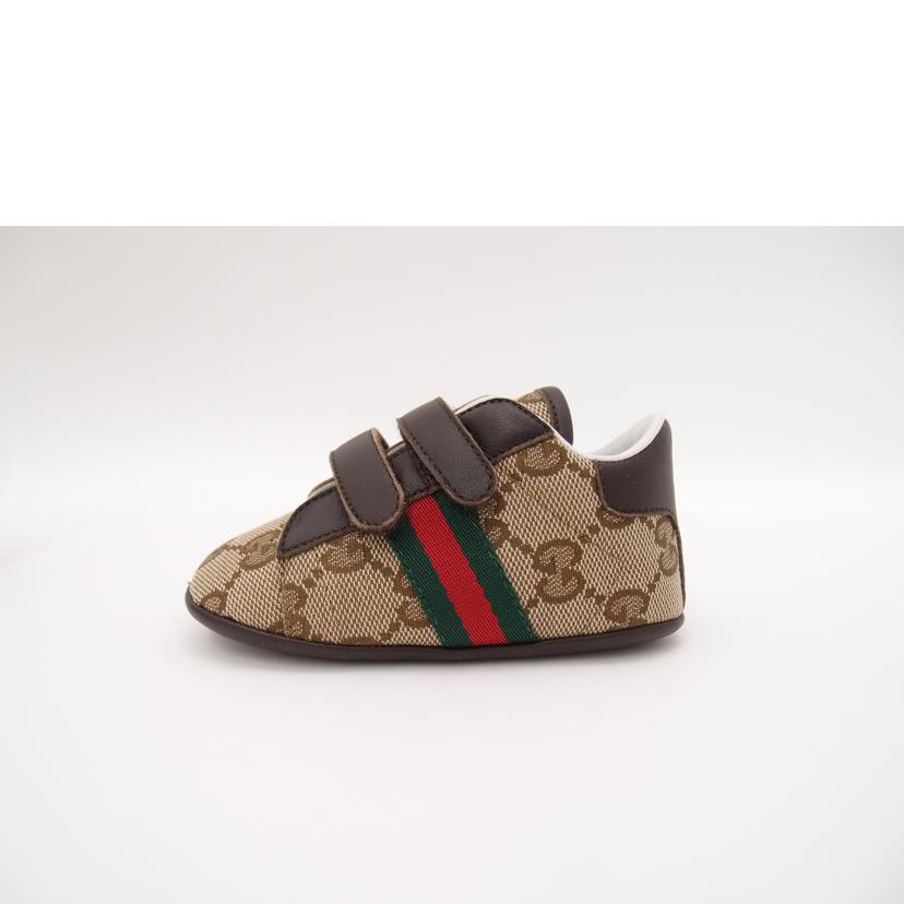 ＧＵＣＣＩ グッチ/ＧＧキャンバスベビースニーカー／１９／約１２㎝//SAランク/69