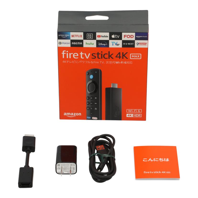 Ａｍａｚｏｎ　 アマゾン/Ｆｉｒｅ　ＴＶ　Ｓｔｉｃｋ　４Ｋ　Ｍａｘ/Fire TV Stick 4K Max//g071r20715150d1e/Bランク/65