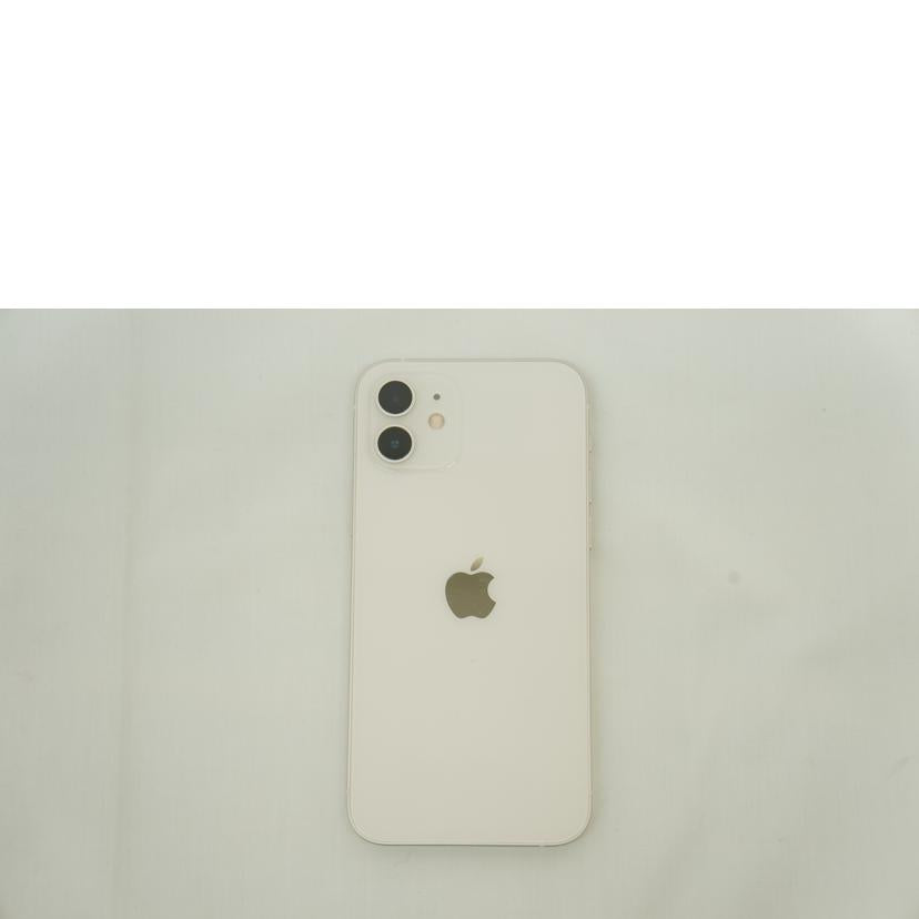 Ａｐｐｌｅ アップル/ｉｐｈｏｎｅ１２　６４ＧＢ　ホワイト　Ｓｏｆｔｂａｎｋ/MGHP 3J/A//FFYH2NPGOF01/ABランク/09