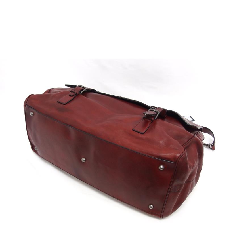 ＤＯＬＣＥ＆ＧＡＢＢＡＮＡ　 ドルチェ＆ガッパーナ ショルダーバッグ/レザー２ＷＡＹボストンバッグ／レッドブラウン//ABランク/04