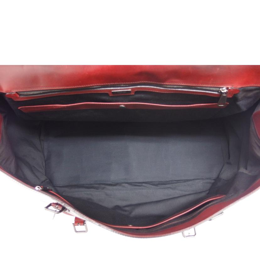 ＤＯＬＣＥ＆ＧＡＢＢＡＮＡ　 ドルチェ＆ガッパーナ ショルダーバッグ/レザー２ＷＡＹボストンバッグ／レッドブラウン//ABランク/04