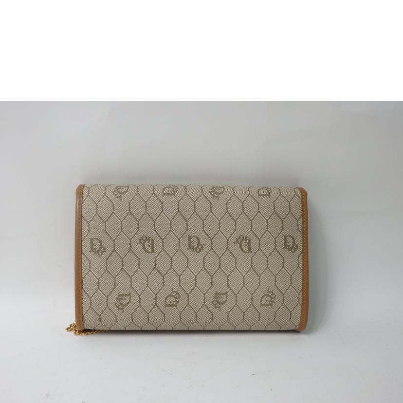 Ｃｈｒｉｓｔｉａｎ　Ｄｉｏｒ クリスチャンディオール/ディオールロゴ／ハニカム柄／チェーンミニショルダーバッグ//ABランク/84