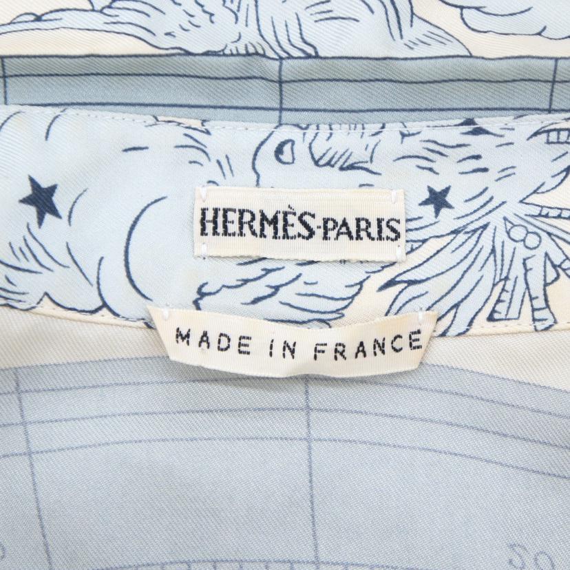 ＨＥＲＭＥＳ　 エルメス/シルクシャツ／スカーフ柄//ｻｲｽﾞ:40/Bランク/75