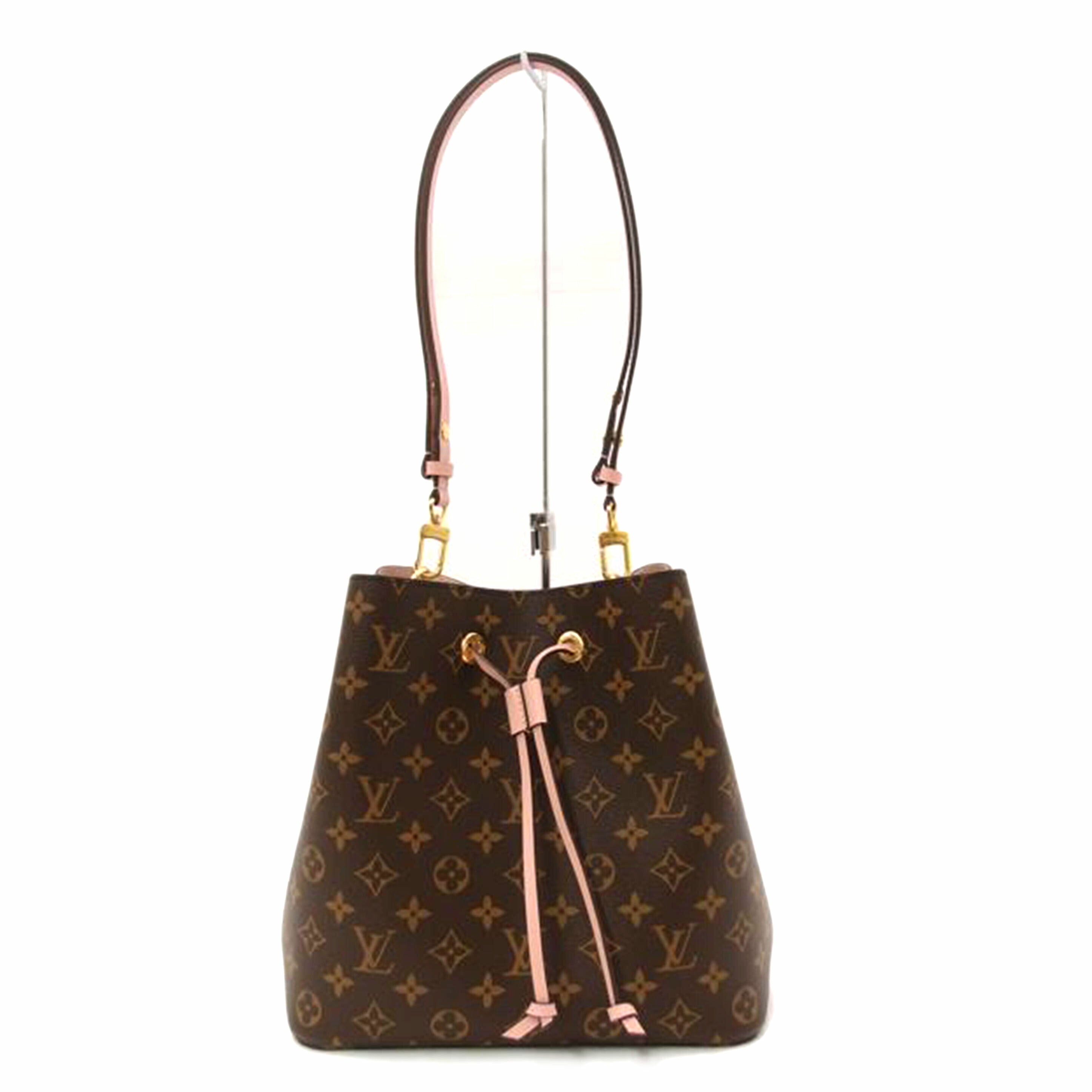 ＬＯＵＩＳ　ＶＵＩＴＴＯＮ ルイヴィトン　巾着　２ＷＡＹ　肩掛け　斜め掛け　ピンク　レディース/ネオ・ノエ／モノグラム／ローズプードル/M44022//DR3159/SAランク/69