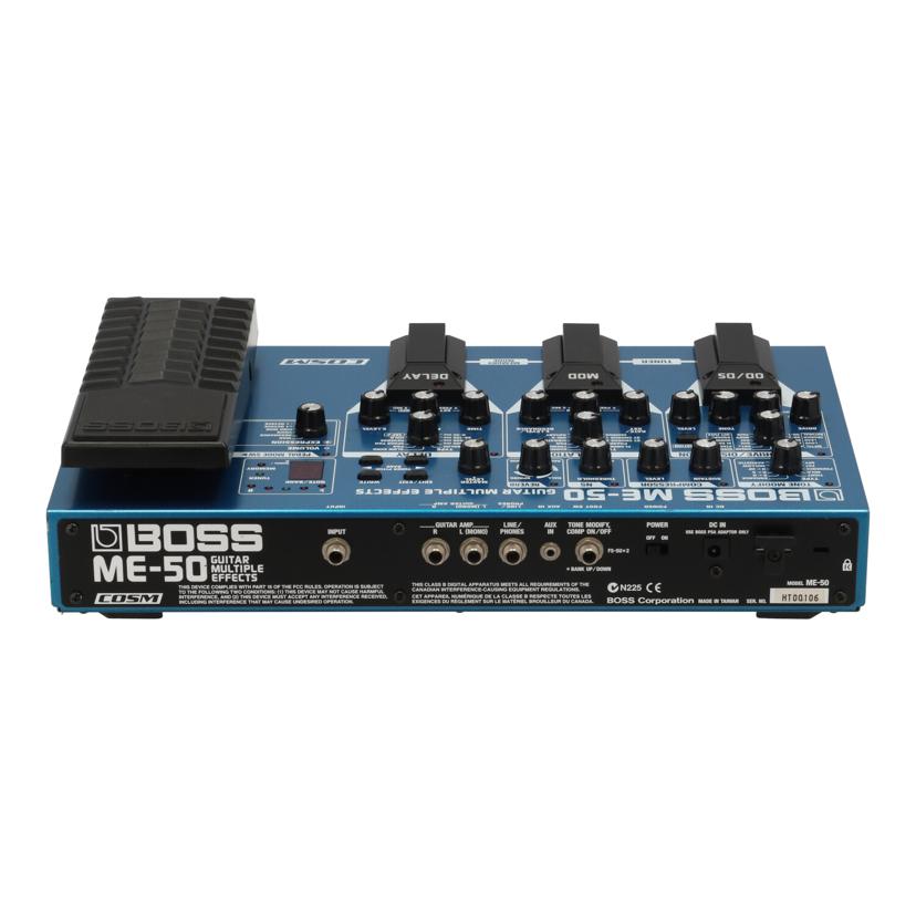 良品】BOSS ME-50 ギターマルチエフェクター BOSS ボス/楽器