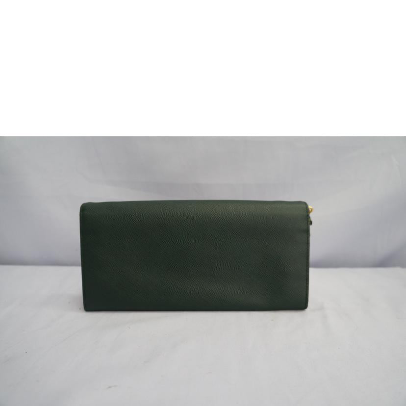 ＰＲＡＤＡ プラダ/サフィアーノメタルチェーンウォレット　　ＧＲＮ/1M1290//ABランク/07