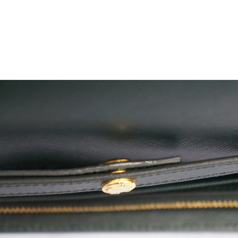ＰＲＡＤＡ プラダ/サフィアーノメタルチェーンウォレット　　ＧＲＮ/1M1290//ABランク/07