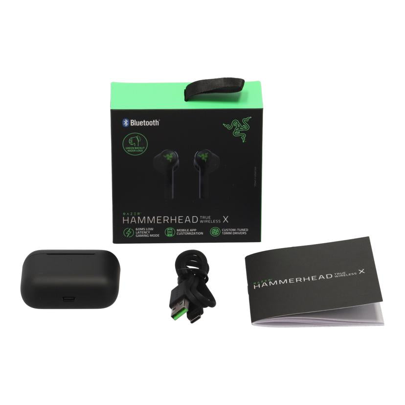 Ｒａｚｅｒ レイザー/ワイヤレスイヤホン／Ｈａｍｍｅｒｈｅａｄ/RZ12-03830100-R3A1//232223E04906357/Bランク/81