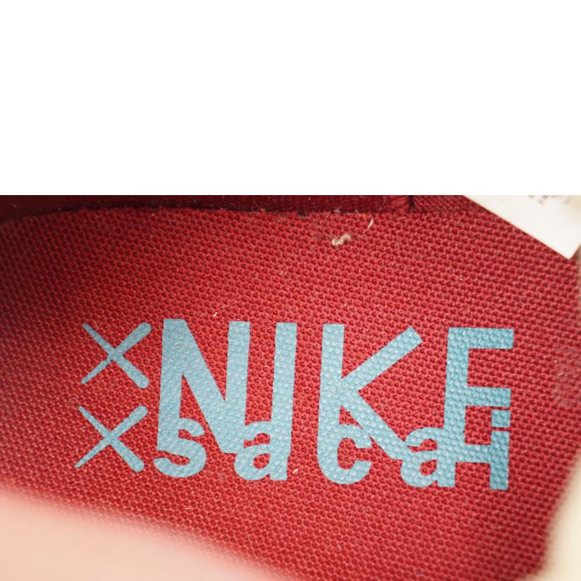 ＮＩＫＥ ナイキ/ｓａｃａｉＸＫＡＷＳブレーザーＬＯＷ　ＴｅａｍＲｅｄ/DM7901 600//Aランク/07