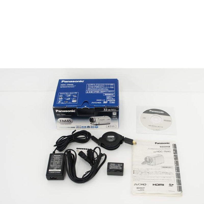 Panasonic HDC-TM45 ビデオカメラ フルセット！-