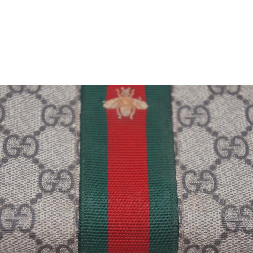 ＧＵＣＣＩ グッチ/ＧＧスプリーム　ビーラウンドファスナー財布/408831//2778/Bランク/09