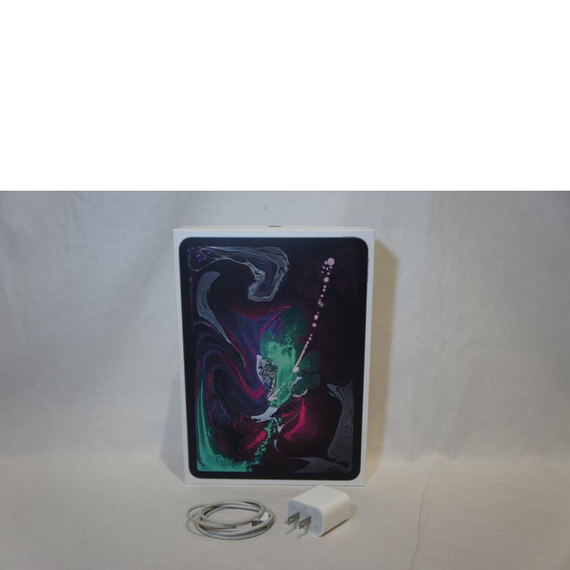 ａｐｐｌｅ アップル/ｉｐａｄ　Ｐｒｏ（１１インチ）Ｗｉ－ｆｉ＋ｃｅｌｌｕｌａｒ　第１世代　２５６ＧＢ　　スペースグレイ/MU102J/A//358698096539464/ABランク/07