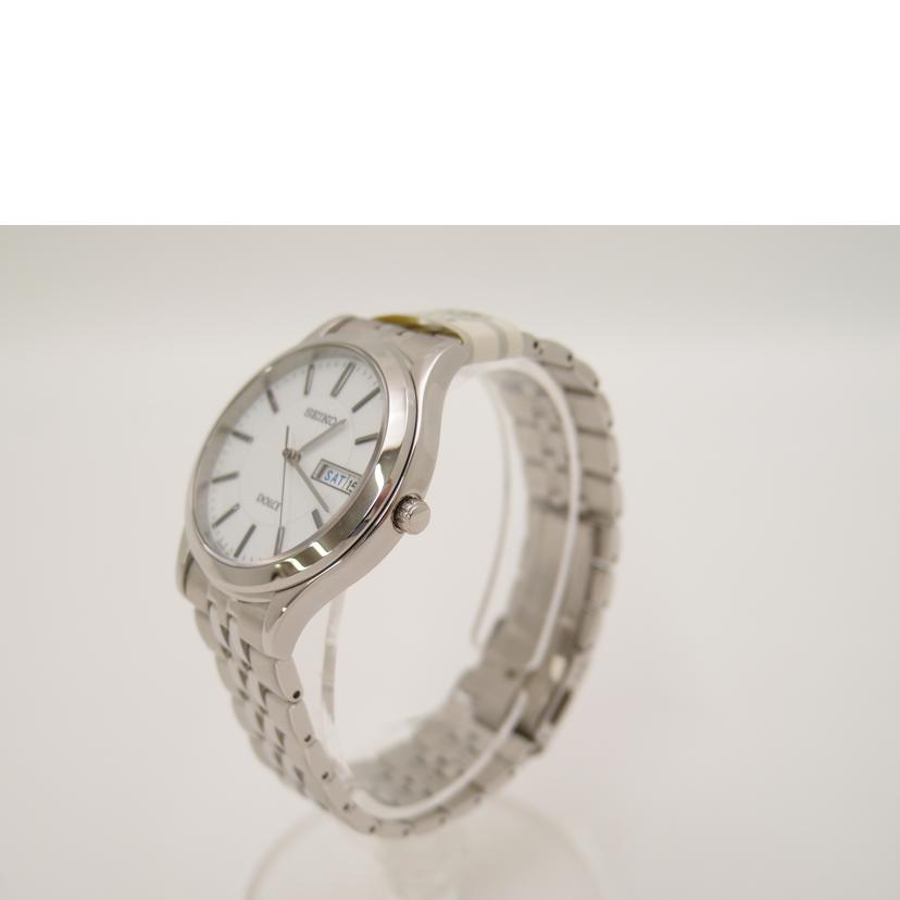 SEIKO セイコー 腕時計 V158-0AC0 メンズ 白文字盤 DOLCE外箱